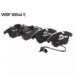 Jeu de 4 plaquettes de frein avant SKF VKBP 80046 E - Visuel 3
