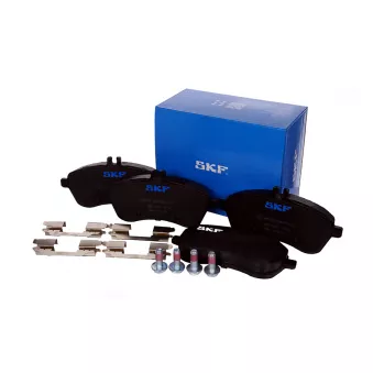 Jeu de 4 plaquettes de frein avant SKF VKBP 80051