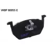 Jeu de 4 plaquettes de frein avant SKF VKBP 80055 E - Visuel 2
