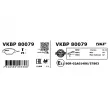 Jeu de 4 plaquettes de frein avant SKF VKBP 80079 - Visuel 3