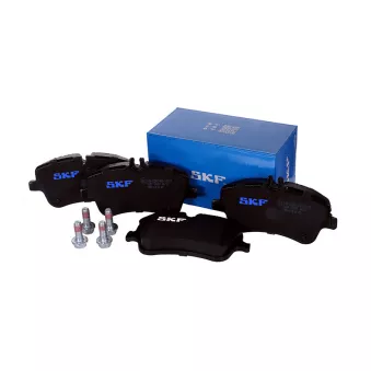 Jeu de 4 plaquettes de frein avant SKF VKBP 80081