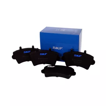 Jeu de 4 plaquettes de frein avant SKF VKBP 80084