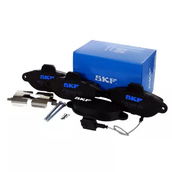 Jeu de 4 plaquettes de frein avant SKF VKBP 80087 E