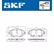 Jeu de 4 plaquettes de frein avant SKF VKBP 80093 - Visuel 2