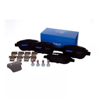 Jeu de 4 plaquettes de frein avant SKF VKBP 80098