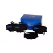 Jeu de 4 plaquettes de frein avant SKF VKBP 80111 A - Visuel 1