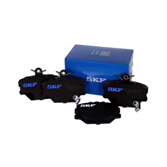 Jeu de 4 plaquettes de frein avant SKF VKBP 80111 A