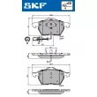 Jeu de 4 plaquettes de frein avant SKF VKBP 80113 E - Visuel 2