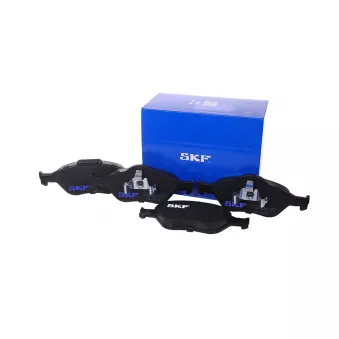 Jeu de 4 plaquettes de frein avant SKF VKBP 80125