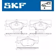 Jeu de 4 plaquettes de frein avant SKF VKBP 80131 A - Visuel 2