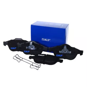 Jeu de 4 plaquettes de frein avant SKF VKBP 80133