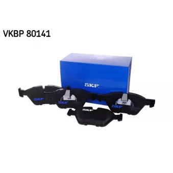 Jeu de 4 plaquettes de frein avant SKF VKBP 80141