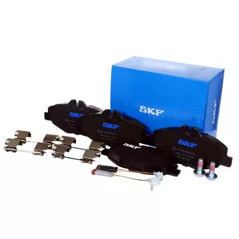 Jeu de 4 plaquettes de frein avant SKF VKBP 80147 E