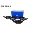 Jeu de 4 plaquettes de frein avant SKF VKBP 80158 A - Visuel 1