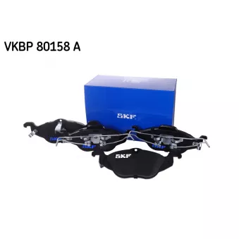 Jeu de 4 plaquettes de frein avant SKF VKBP 80158 A