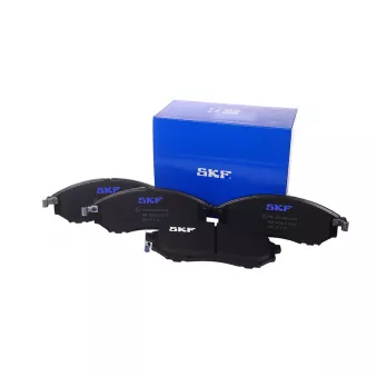 Jeu de 4 plaquettes de frein avant SKF VKBP 80166 A