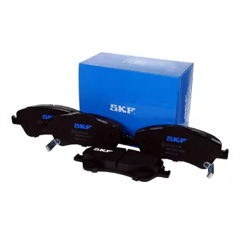 Jeu de 4 plaquettes de frein avant SKF VKBP 80167 A
