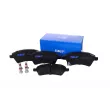 Jeu de 4 plaquettes de frein avant SKF VKBP 80185 A - Visuel 1