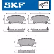 Jeu de 4 plaquettes de frein avant SKF VKBP 80195 A - Visuel 2