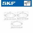 Jeu de 4 plaquettes de frein avant SKF VKBP 80196 - Visuel 2