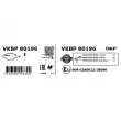 Jeu de 4 plaquettes de frein avant SKF VKBP 80196 - Visuel 3