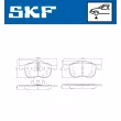 Jeu de 4 plaquettes de frein avant SKF VKBP 80215 - Visuel 2