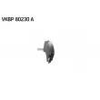 Jeu de 4 plaquettes de frein avant SKF VKBP 80230 A - Visuel 3