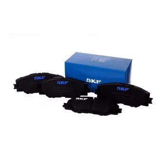 Jeu de 4 plaquettes de frein avant SKF VKBP 80235
