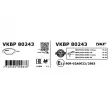 Jeu de 4 plaquettes de frein avant SKF VKBP 80243 - Visuel 3