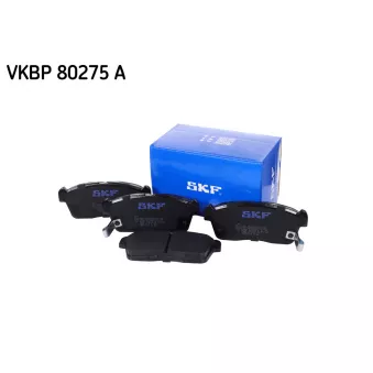 Jeu de 4 plaquettes de frein avant SKF VKBP 80275 A