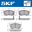 Jeu de 4 plaquettes de frein avant SKF VKBP 80275 A - Visuel 2