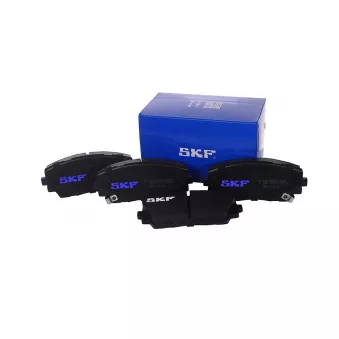 Jeu de 4 plaquettes de frein avant SKF VKBP 80332 A