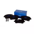 Jeu de 4 plaquettes de frein avant SKF VKBP 80343 A - Visuel 1