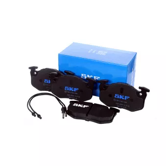 Jeu de 4 plaquettes de frein avant SKF VKBP 80387 E