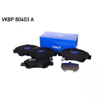 Jeu de 4 plaquettes de frein avant SKF VKBP 80403 A