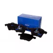 Jeu de 4 plaquettes de frein avant SKF VKBP 80405 E - Visuel 1