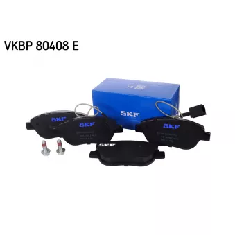 Jeu de 4 plaquettes de frein avant SKF VKBP 80408 E