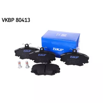 Jeu de 4 plaquettes de frein avant SKF VKBP 80413