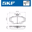 Jeu de 4 plaquettes de frein avant SKF VKBP 80413 - Visuel 2