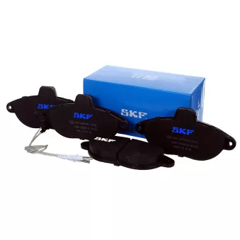 Jeu de 4 plaquettes de frein avant SKF VKBP 80423 E