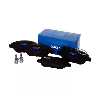 Jeu de 4 plaquettes de frein avant SKF VKBP 80427 E