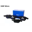 Jeu de 4 plaquettes de frein avant SKF VKBP 80444 - Visuel 1