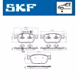 Jeu de 4 plaquettes de frein avant SKF VKBP 80445 E - Visuel 2
