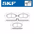 Jeu de 4 plaquettes de frein avant SKF VKBP 80456 A - Visuel 2
