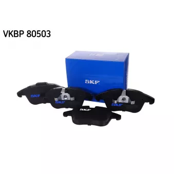Jeu de 4 plaquettes de frein avant SKF VKBP 80503