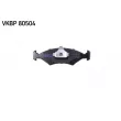 Jeu de 4 plaquettes de frein avant SKF VKBP 80504 - Visuel 2