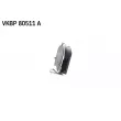 Jeu de 4 plaquettes de frein avant SKF VKBP 80511 A - Visuel 3