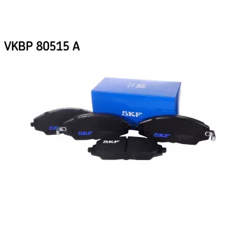 Jeu de 4 plaquettes de frein avant SKF VKBP 80515 A