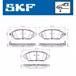 Jeu de 4 plaquettes de frein avant SKF VKBP 80515 A - Visuel 2