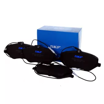 Jeu de 4 plaquettes de frein avant SKF VKBP 80519 E